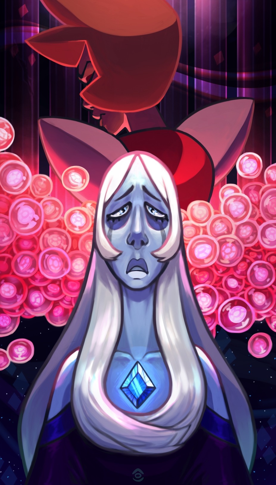 galacticgoldfishart: Dealing with Grief 