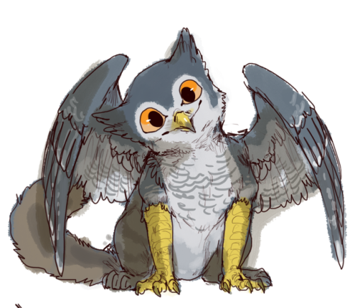 iguanamouth: three lil gryphon sketch coms for theycallmeser who might be getting one as a tatt