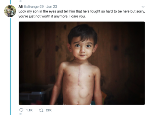 micdotcom: Alison Chandra never expected to go viral for tweeting about her son’s medical bills — in fact, she never expected to be the mother of a child who needed so much medical care in the first place. But, with one viral tweetstorm she made it