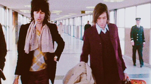 bottomnoctis: Keith and Charlie stroll through an airport, 1970.