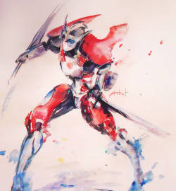 steelsuit:  quick watercolour doodles