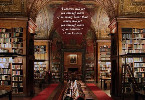 wordsbydan:7 Great quotes about libraries on photos of beautiful librariesWith libraries around the 