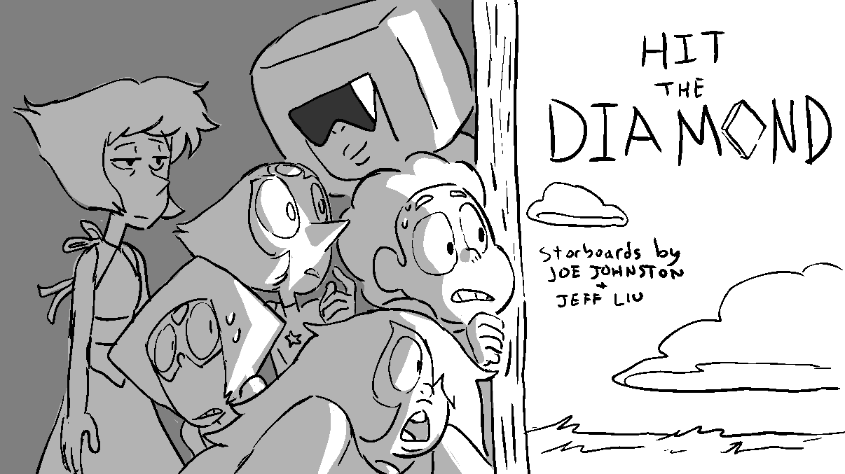 jeffliujeffliu:  Hey! It’s a new episode of Steven Universe!! Hit the Diamond,