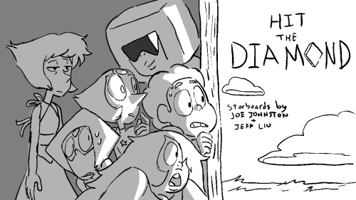 jeffliujeffliu:Hey! It’s a new episode of Steven Universe!!Hit the Diamond, with storyboards by Joe 