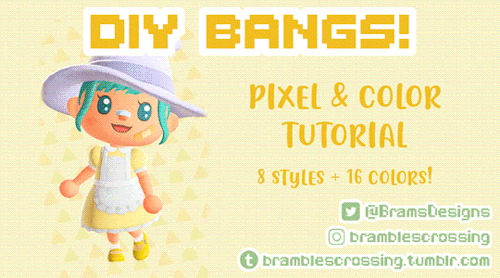 bramblescrossing: ✨Tada, it’s here!✨ A complete guide to creating your own bangs in whatever c