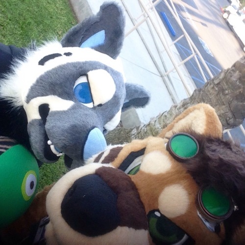 megahyena: Megabyte and rieoux were more than happy to represent the seadogsuits family at Califur! 