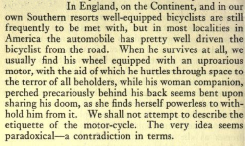 ~ Encyclopaedia of Etiquette by Emily Holt, c. 1920