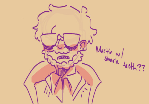 All My Motivation's Been Goin Into School Righ Now So Throwback To That Time I Drew S4!Martin W Pointy