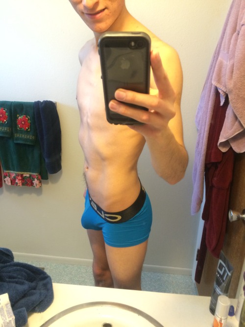 Just another bathroom selfie in my undies 