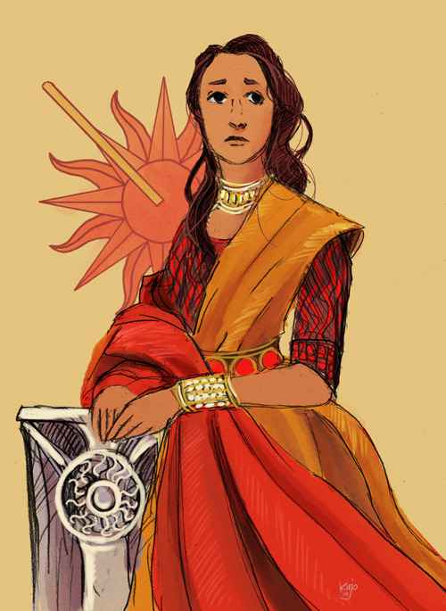 kirjoart:The Princess Elia - Good and gracious lady of Dorne