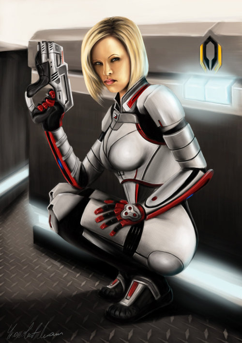 fantasy-scifi:  Shepard by punisher357