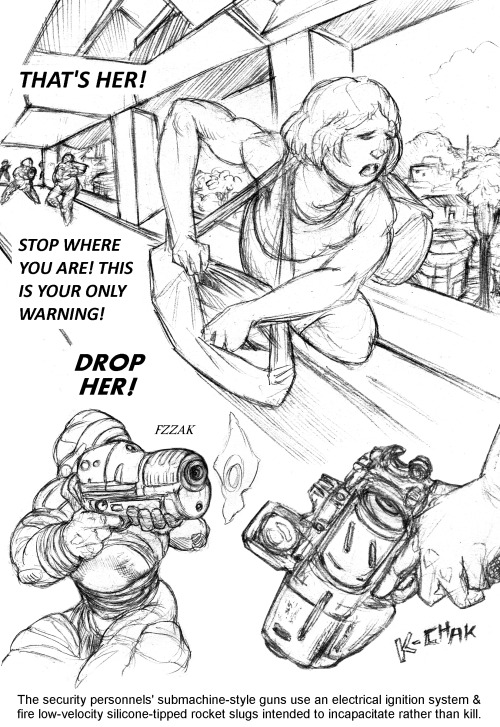 A little 6-page ashcan micro-comic I did last fall, set in the Dinosapient universe:https://www.devi