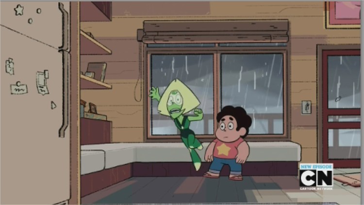 Peridot´s amazing jump.