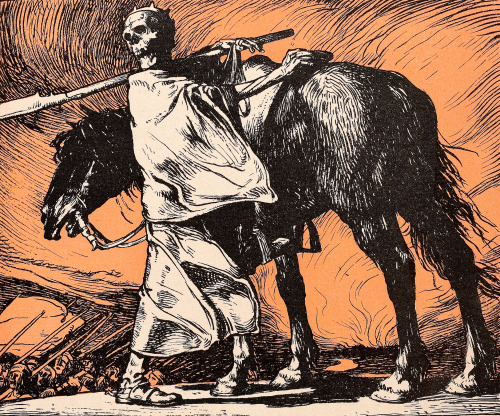 General Mors, illustration by Hans Anetsberger (1870-1942) for Jugend Magazine no. 25 (1904).