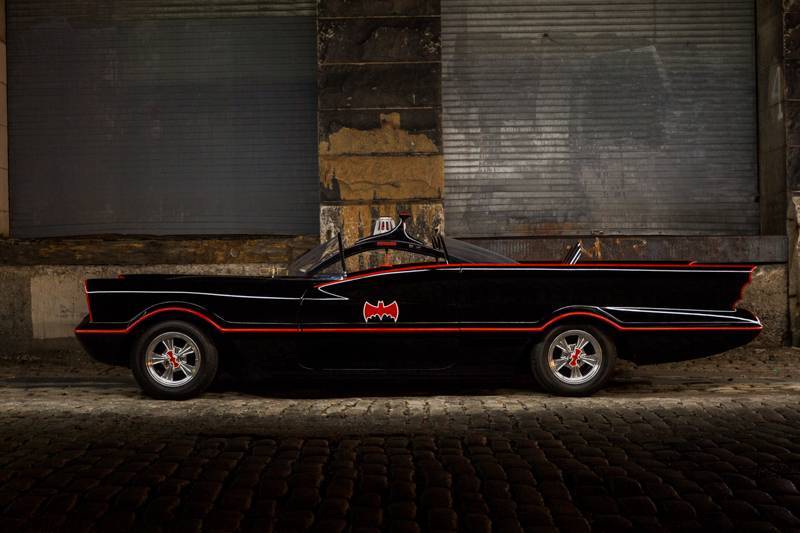 hemmingsmotornews:  Period-built Thunderbird-based replica of the 1966 Batmobile