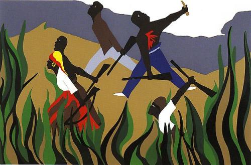 To Preserve Their Freedom (From the Toussaint L'Ouverture Series), 1988, Jacob Lawrence