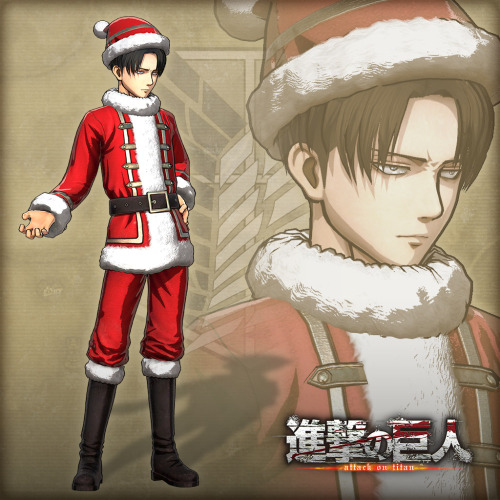 XXX First look at Armin, Eren, Levi, and Mikasa’s “Christmas” photo