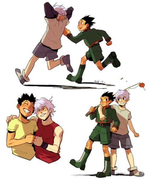 galactickohipot:Sure gotta learn to be patient when you’re reading HxH. So here is a little bunch of