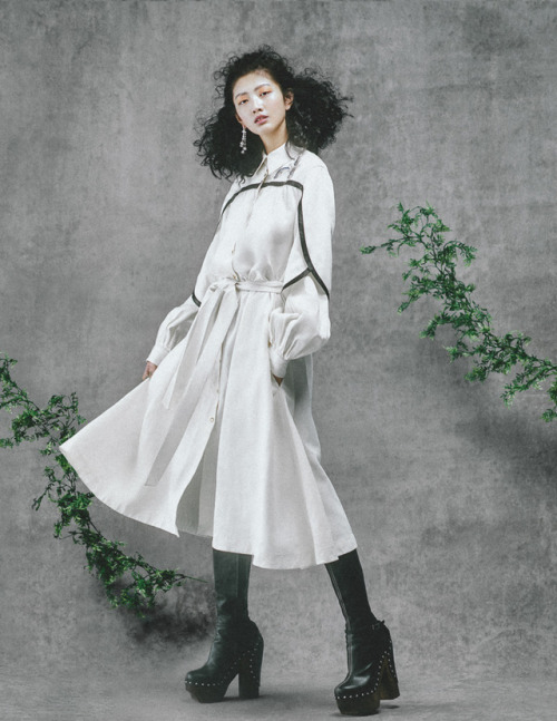 I-Hua - Vogue Taiwan March 2017Photos - Emily Soto with model I-HuaStylist - Lex Robinson Hair - Jea