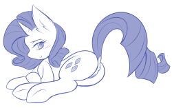 needs-more-plot:  Rarity has by far the most