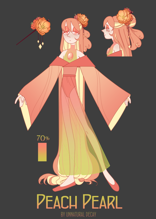 unnaturaldecay: Meet Peach Pearl! She might be Era 2 gem, but she still has some tricks up her sleev