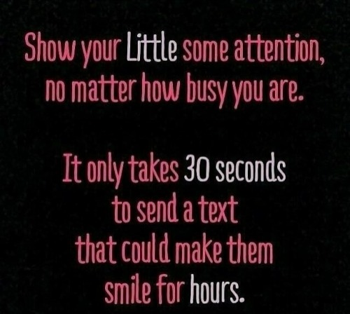 mylittleismylife2: Your little NEEDS attention…. they CRAVE it.It only takes a moment to show
