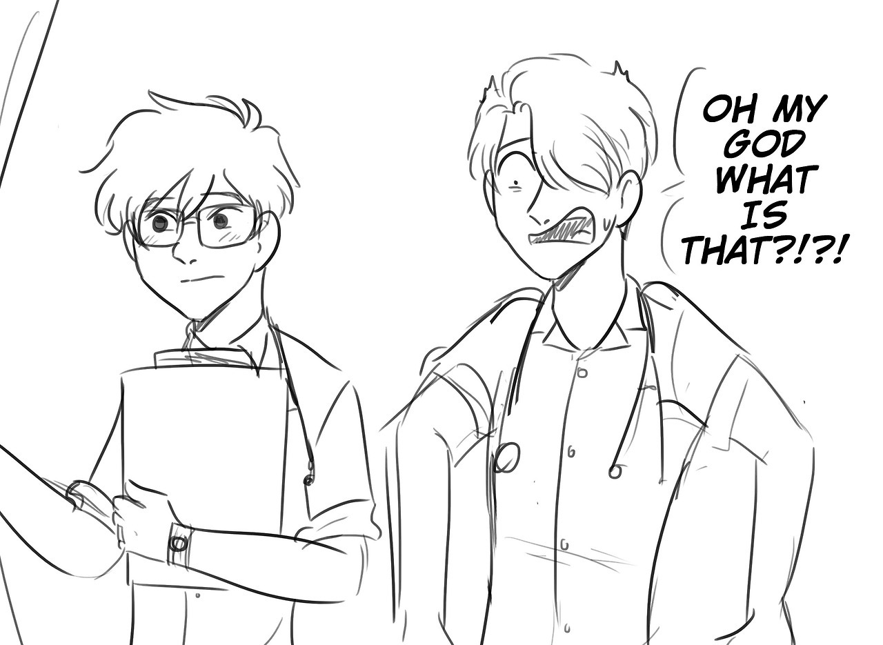 alexadooodle:  Why don’t we try to finish one AU before starting a new one, Alex?