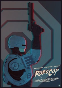 kogaionon:RoboCop by  Grégory Sacré   / Twitter / Tumblr / Instagram / PosterSpy  