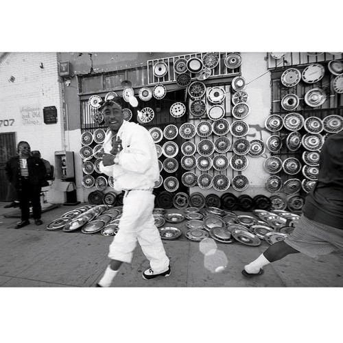 mikemillerphoto:  Tupac print - Never sold before/ up for auction benefiting @venicefamilyclinic go 