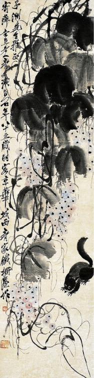 magpiemouse:  Qi Baishi  Grapes