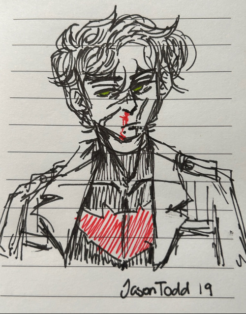Some More Jason Todd Pen Doodles :)