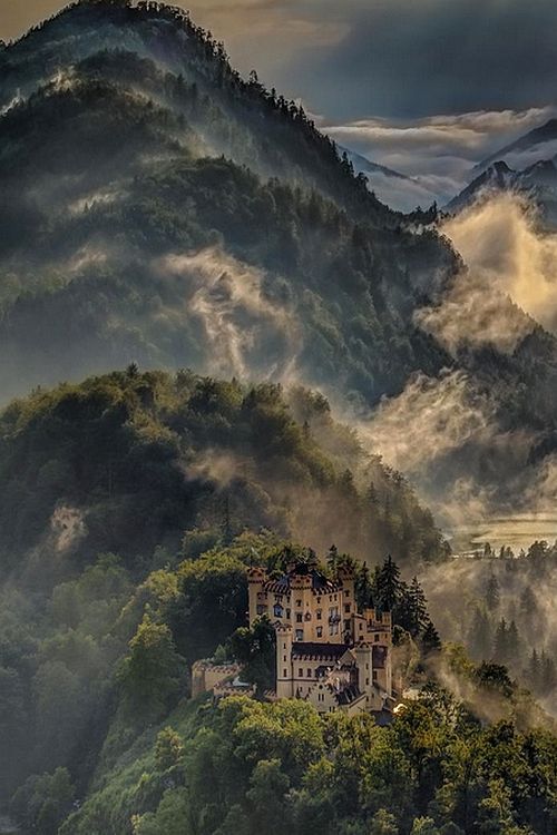 discoverzero:  Castle Hohenschwangau, Germany - 30 Most Beautiful Castles in The World 
