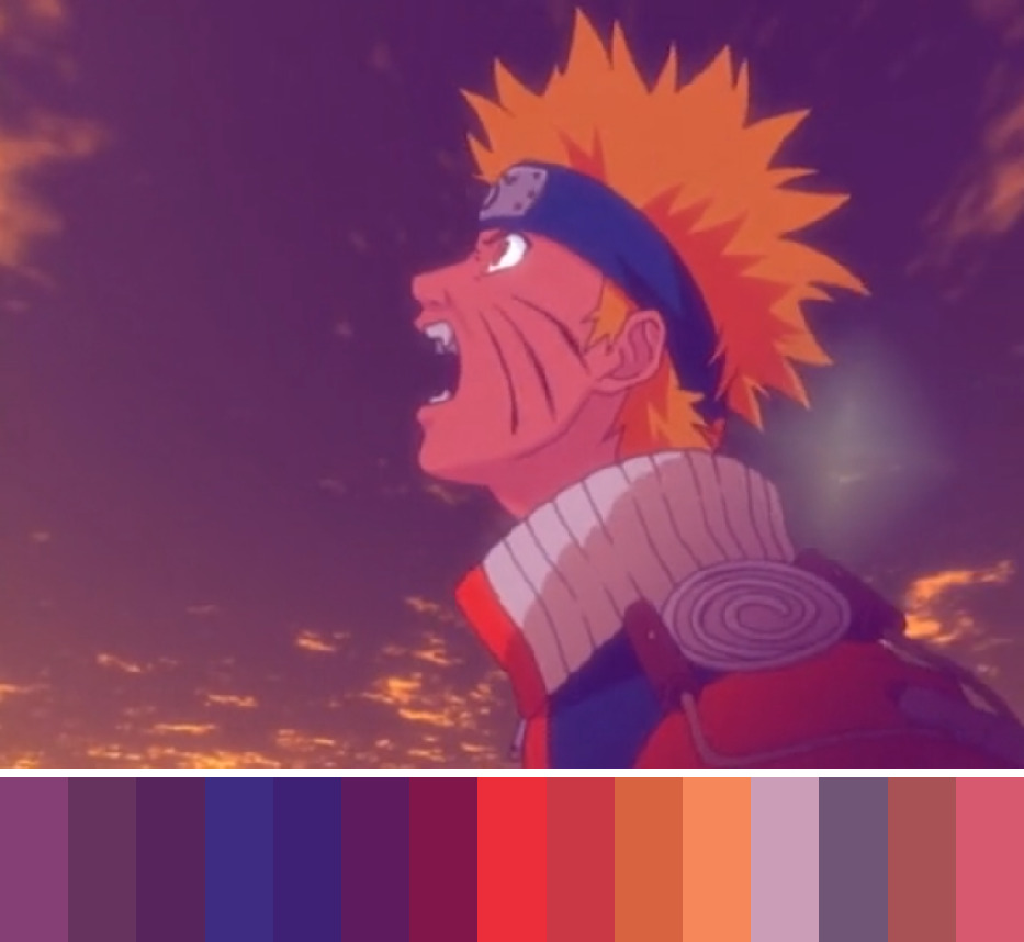 animations' color palettes on Tumblr