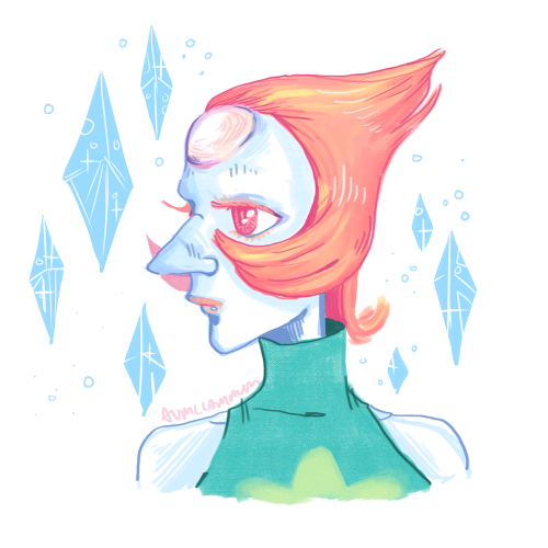avmccammon:  cooldown art of Pearl! she has the best design oh man