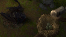 mirka-dragon:  Toothless being a kitty/puppy ♥