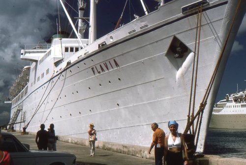 “Flavia Cruise Ship” - 1975Learn about this ship’s history HERE