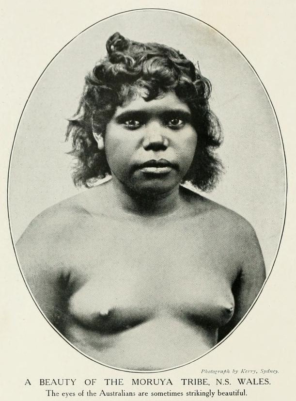 Australian woman, from Women of All Nations: A Record of Their Characteristics,