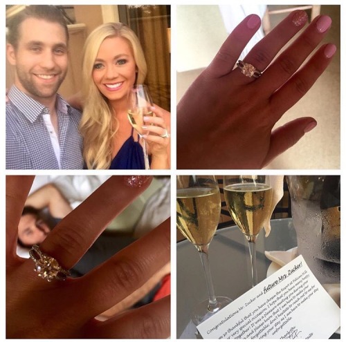 Wives and Girlfriends of NHL players — Carly Aplin & Jason Zucker