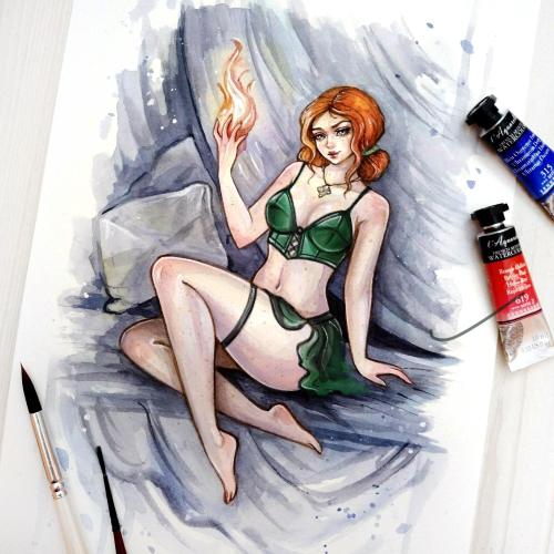 Triss (The Witcher)You can adopt this work. Check the link