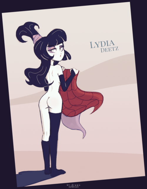 XXX ninsegado91: kt-draws: Lydia from Beetlejuice. photo