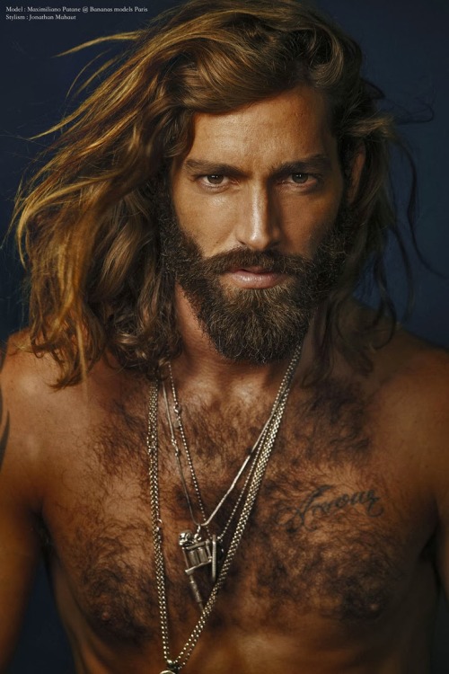 beardmodel:  Maximiliano Patane by Franck Glenisson - Bananas Models 