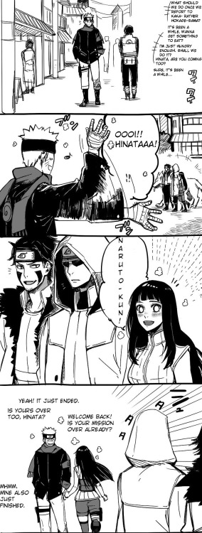 askgraphiteknight:  homeisforpeoplewithhouses:  I decided that someone needed to typset with the translation of it so… Original by: 里美Translation: jemmaTypsetting: Moi.  I’m not into Naruto, but Hinata is best girl.  > u< 