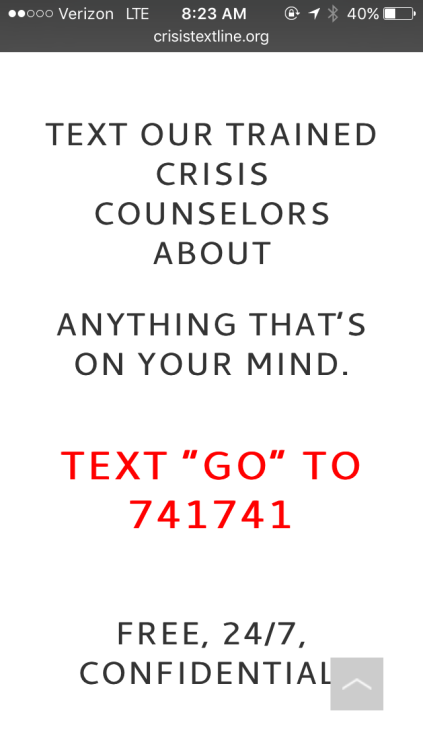 christophersplaypen:riversixx:Mother of fuck this didn’t post. Ahh. The first is the texting hotline