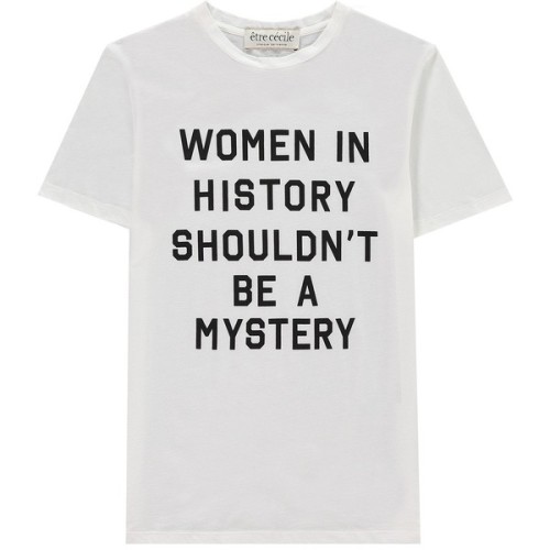être cécile Etre Cecile x Stylist - Women In History T-Shirt ❤ liked on Polyvore (see m