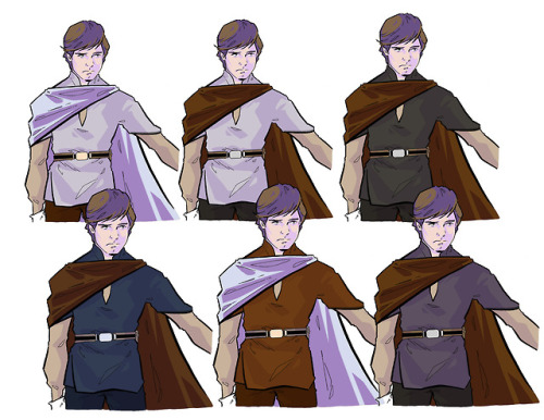 yesterdaysdoodles:Variations in colour