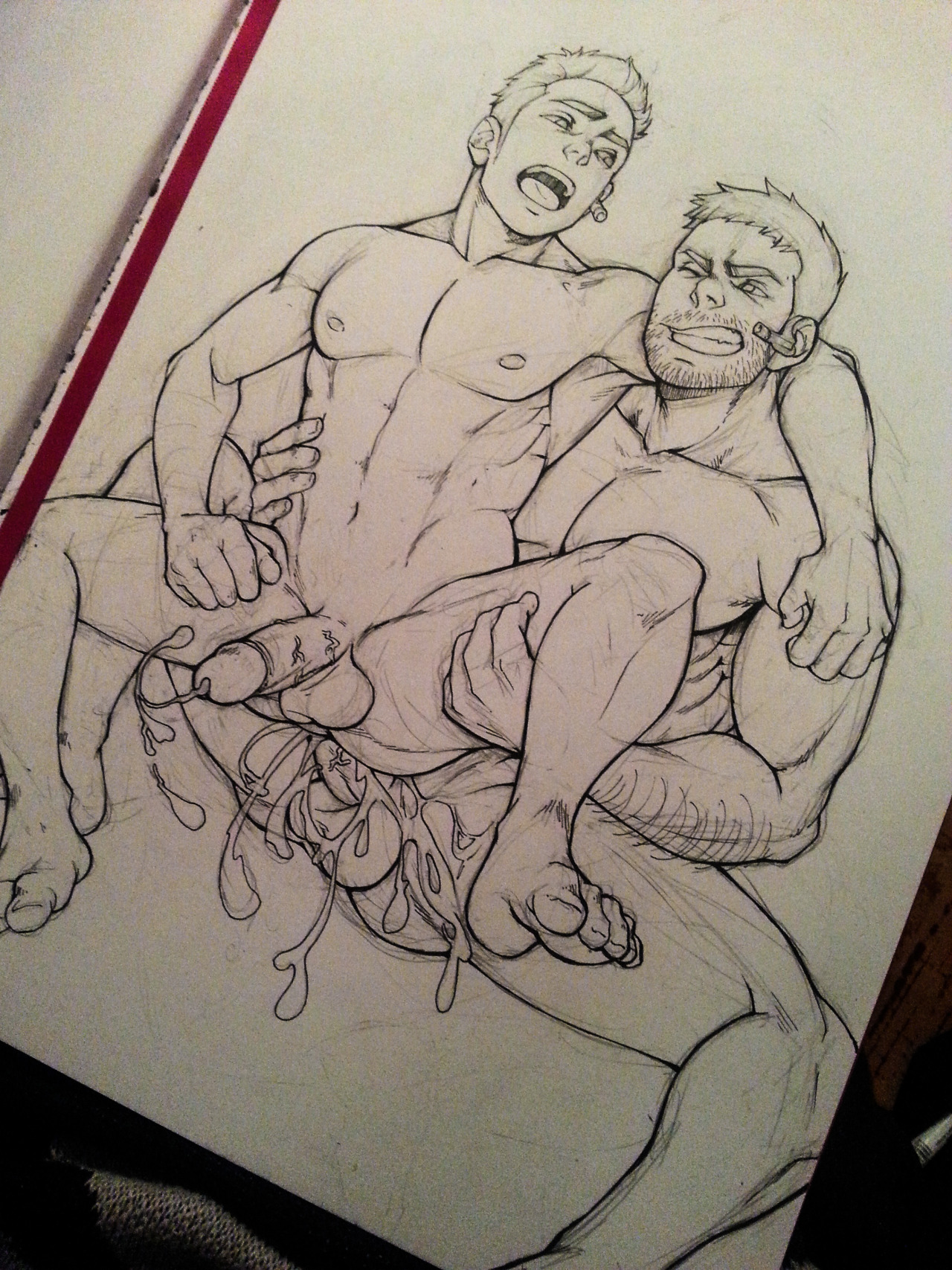 jasdavi:  Chris Redfield and Piers Nivans :3