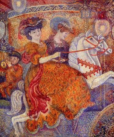 Carnival the Carousel, Georges Lemmen