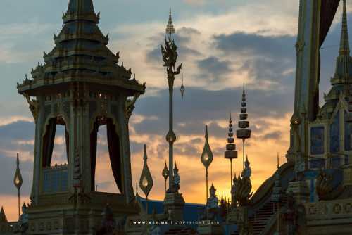 Tha Royal Creamatorium of King Bhumibol Adulyadej Part VI, Thailand, 2017 photos from WWW.AEY.ME