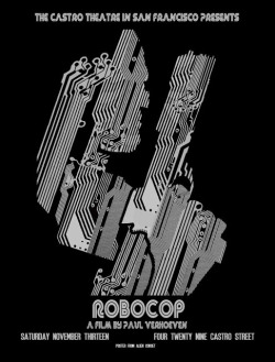 thepostermovement:  Robocop by David O’Daniel