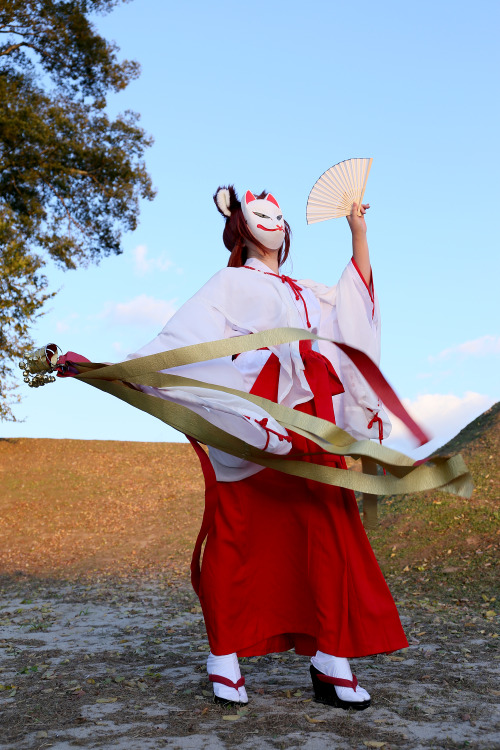 Cute Cosplay GIrl Higurashi Rin (Kitsune-Chan 3) 1-1